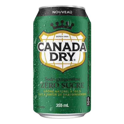 Canada Dry Ginger Ale Zero Sugar 355 mL 32-pack — image 2