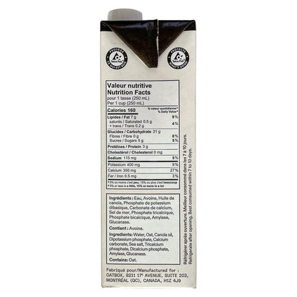 Oatbox Barista Oat Beverage 6 x 946 mL — image 3