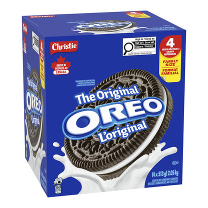 Oreo Original Cookies, 4 × 513 g — product image