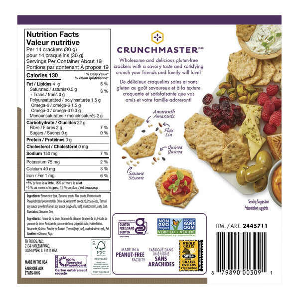 Crunchmaster Multi-Grain Cracker, 567 g — gallery image 3