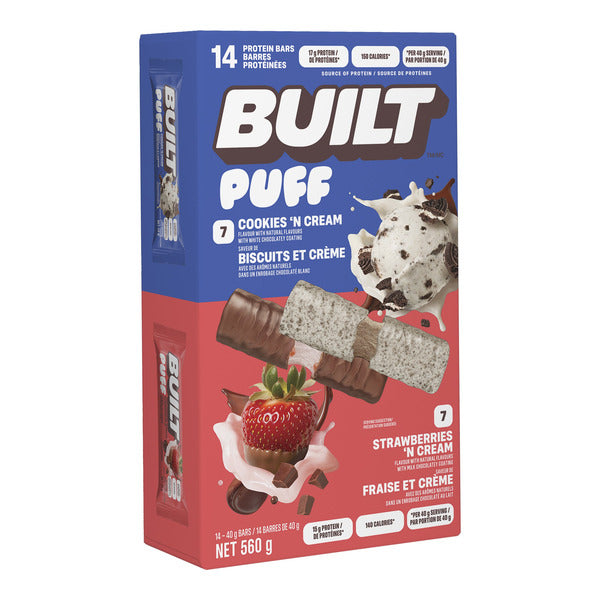 Built Puff Protein Bars, 14 × 40 g — gallery image 3
