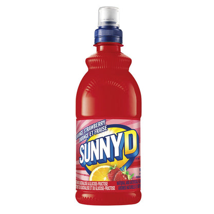 Sunny D, Orange Strawberry, 500 mL, 12-pack — image 1