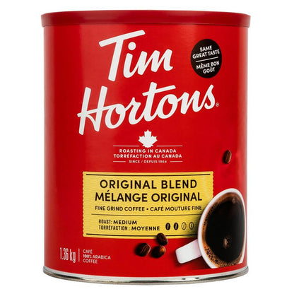 Tim Hortons Original Blend Fine Grind Coffee 1.36 kg — image 2
