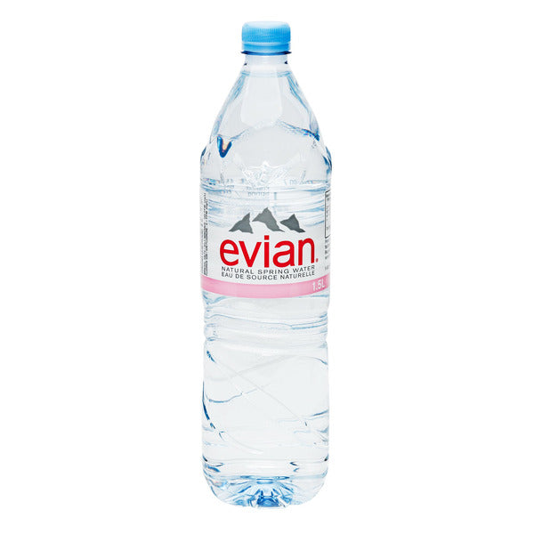 Evian Natural Spring Water 12 × 1.5 L — image 1