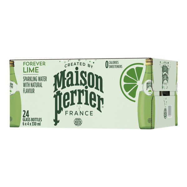 Maison Perrier Glass Lime Sparkling Water, 24 x 330 mL — image 3