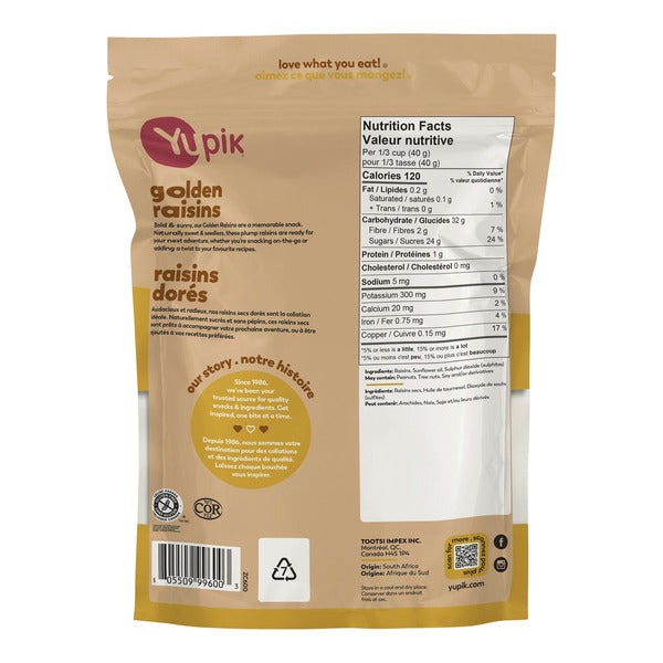 Yupik Golden Raisins, 2 kg — gallery image 3