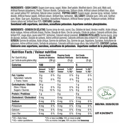 Tajubo Gummy Sushi, 10 × 46 g — gallery image 2