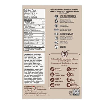 MadeGood Chocolate Chip Granola Bars, 30 × 24 g — gallery image 2