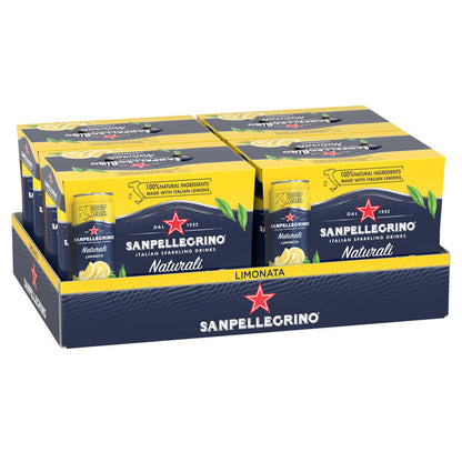 San Pellegrino Limonata Sparkling Beverage, 24 cans × 330 mL — image 2