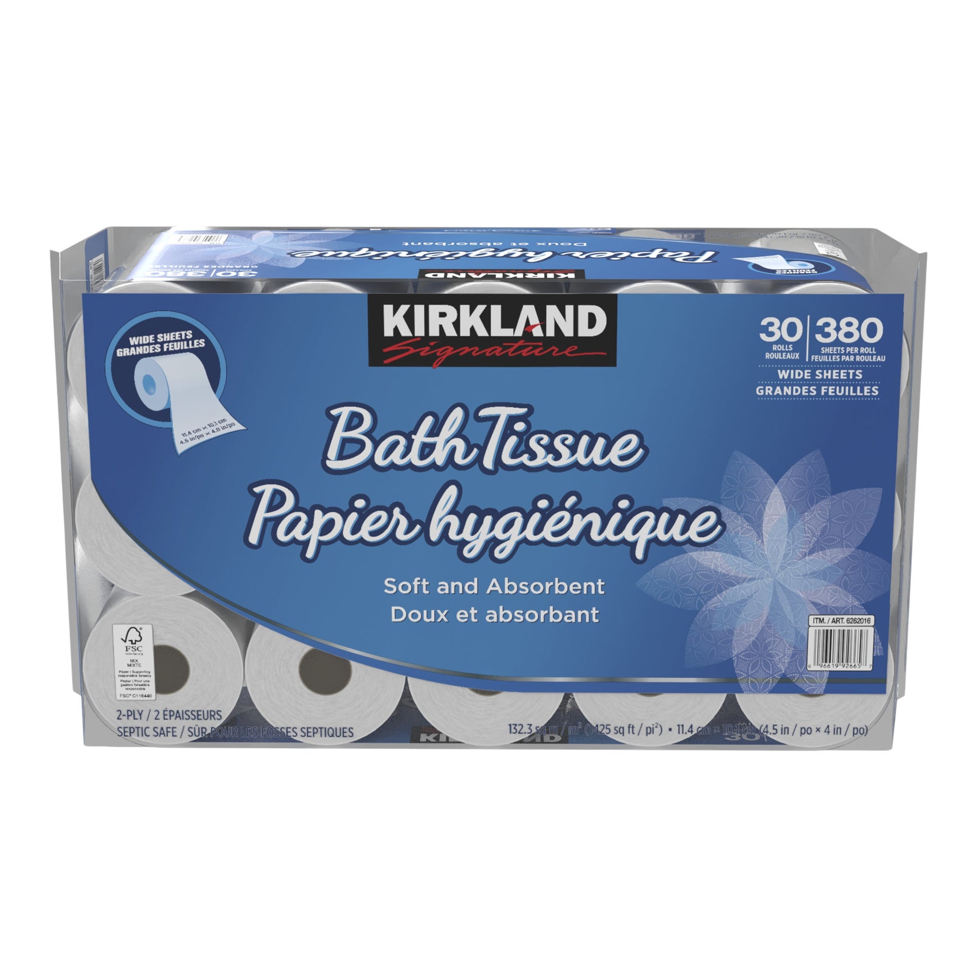 Kirkland Signature Bath Tissue, 30 x 380 sheet - image 4