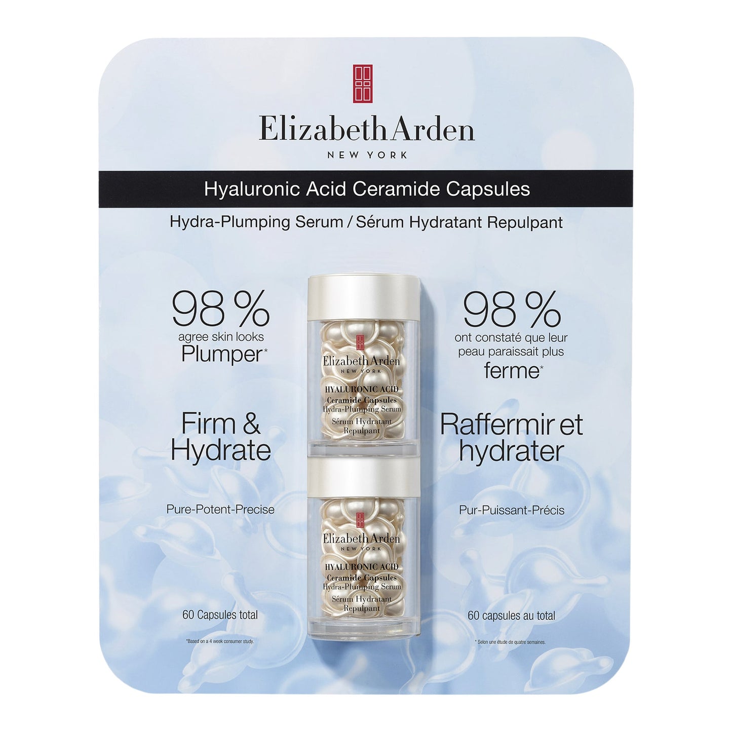Elizabeth Arden Hyaluronic Acid Ceramide Capsules, 2 x 30 Capsules - image 1