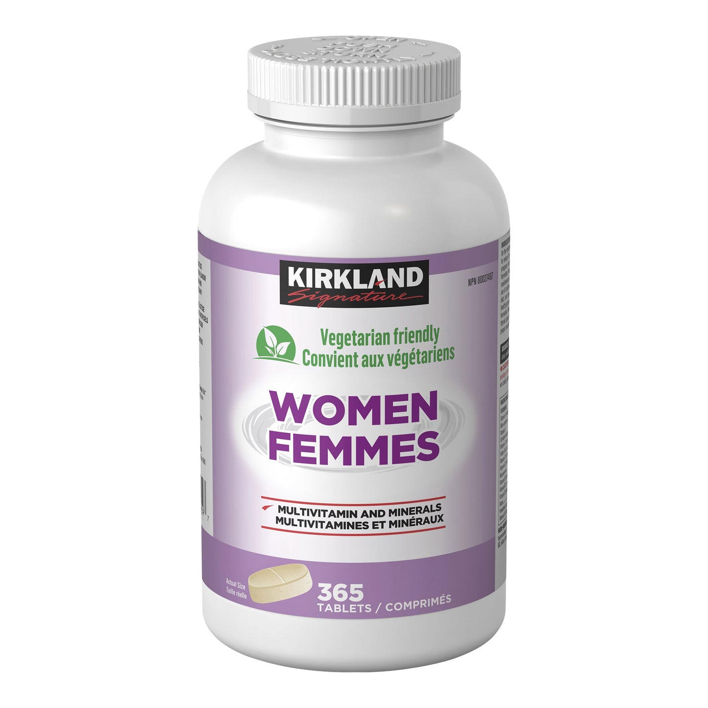 Kirkland Signature Women Multivitamin, 365 Tablets - image 1