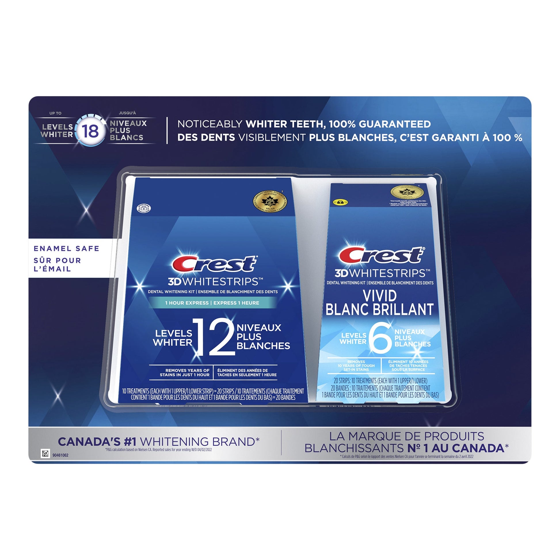 Crest 3D White Whitestrips Teeth Whitening Kit - image 1