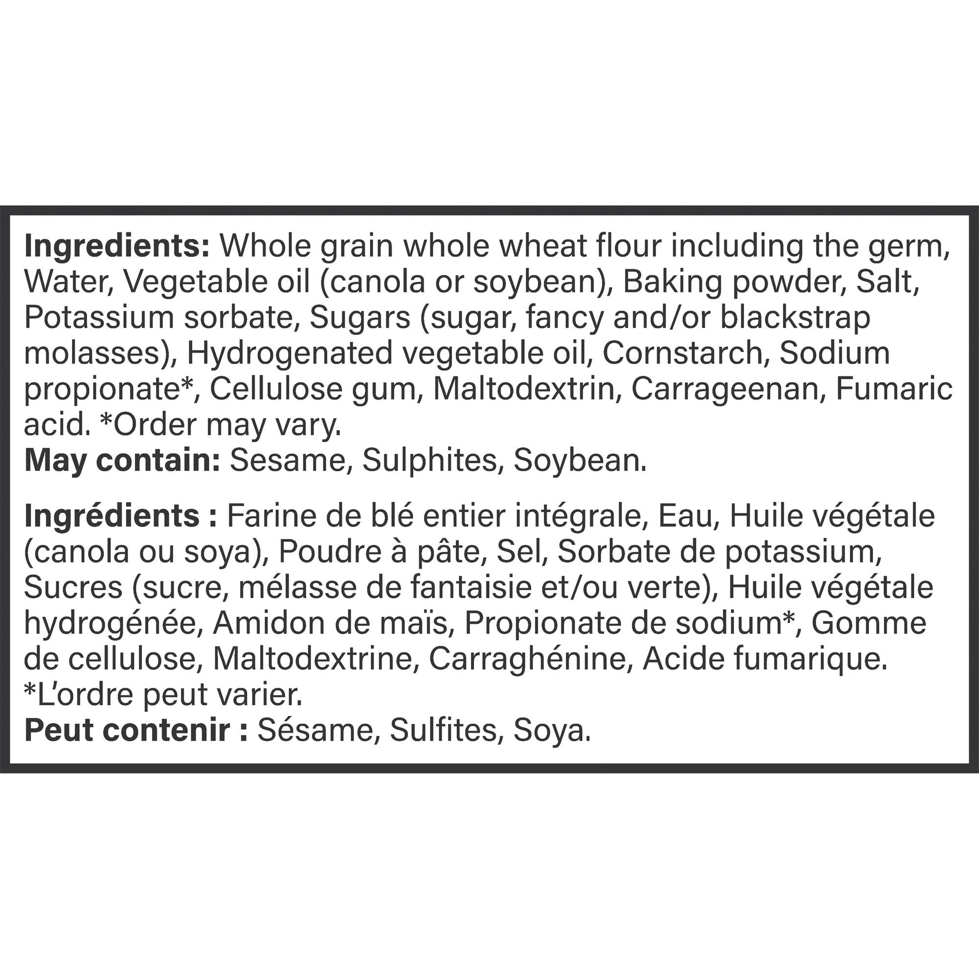 Dempster's 10-in Whole Wheat Tortillas, pack of 18 - image 3