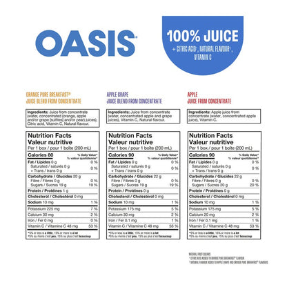 Oasis Assorted Juices 50 x 200 mL — image 3