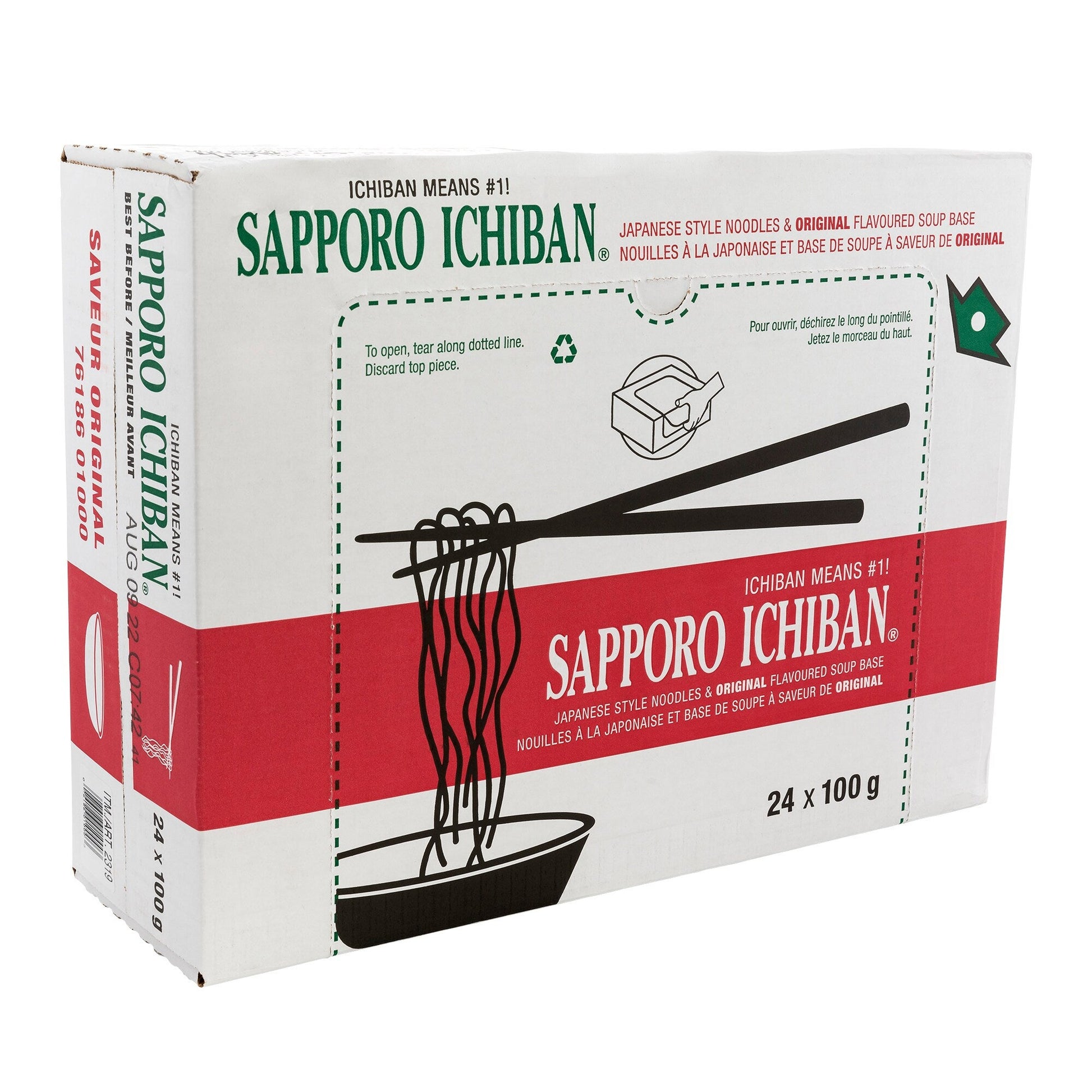 Sapporo Ichiban Japanese Style Noodles Original, 24 × 100 g - image 2