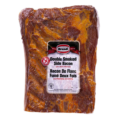 Brandt Double Smoked Whole Side Bacon, 1.8 kg average weight* - image 1