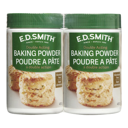 E.D. Smith Baking Powder, 2 × 450 g - image 1