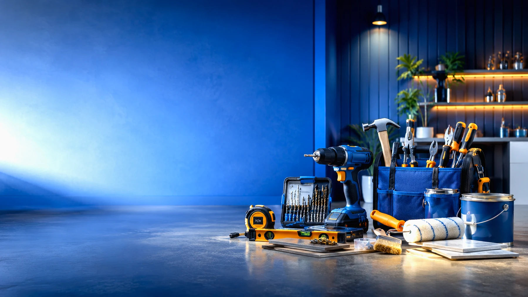 Home improvement tools and supplies